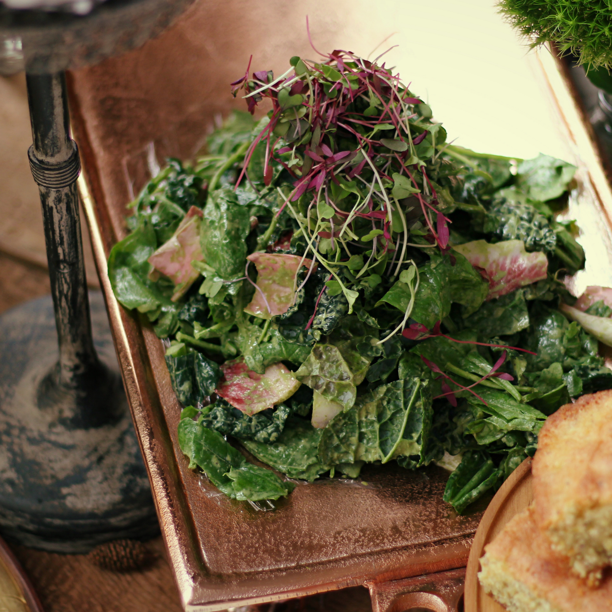 Mixed Greens with an Herb Dressing